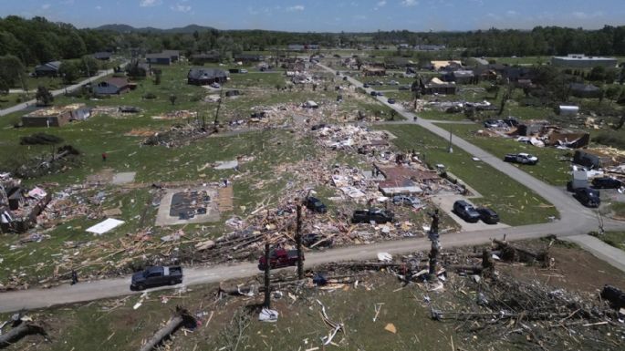 Tornados dejan al menos 27 muertos en Estados Unidos, incluidos 18 en Kentucky