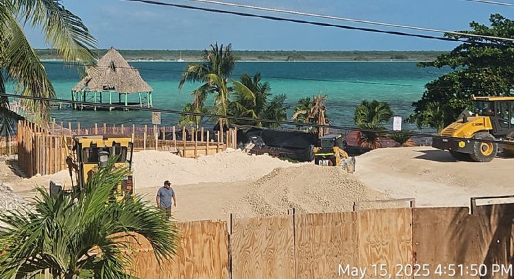 Sedena desacata orden judicial y prosigue obras en Laguna de Bacalar (Video)