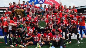 El PSV conquista la Eredivisie; terminó con un punto de ventaja sobre el Ajax