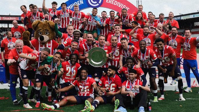 El PSV conquista la Eredivisie; terminó con un punto de ventaja sobre el Ajax