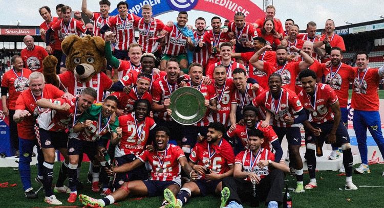 El PSV conquista la Eredivisie; terminó con un punto de ventaja sobre el Ajax