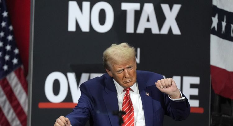 Avanza plan fiscal de Trump que incluye impuesto de cinco por ciento a remesas
