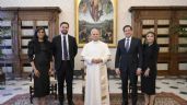 Foto ilustrativa de la nota titulada: JD Vance le entrega al Papa León XIV una invitación de Trump para visitar EU