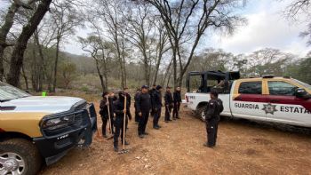 Plan Tamaulipas suma a la Guardia Estatal al combate del incendio forestal en la Biósfera El Cielo