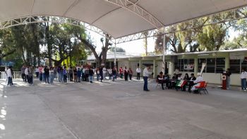 Hallan a estudiante sin vida en baños de secundaria de Pachuca