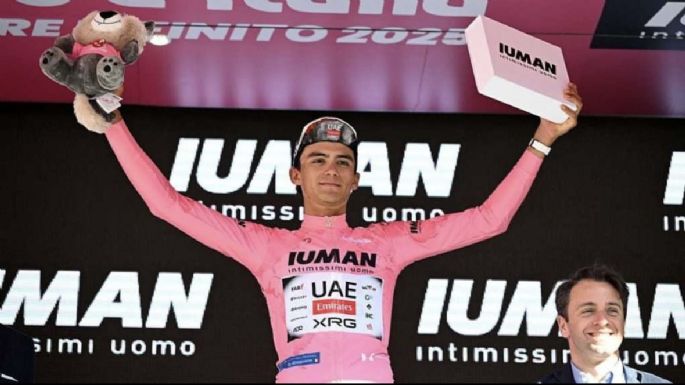 Ha sido increíble y difícil de realizar: Isaac del Toro tras conseguir liderato del Giro de Italia