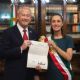 Sheinbaum recibe cartas credenciales del nuevo embajador de EU, Ronald Johnson