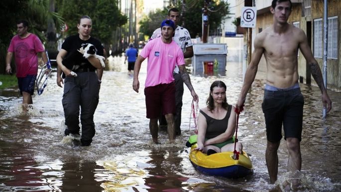 Comisión de derechos humanos pide monitorear esfuerzos de recuperación tras inundaciones en Brasil