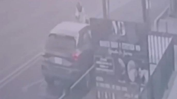 El momento del ataque contra los colaboradores de Clara Brugada (Video)