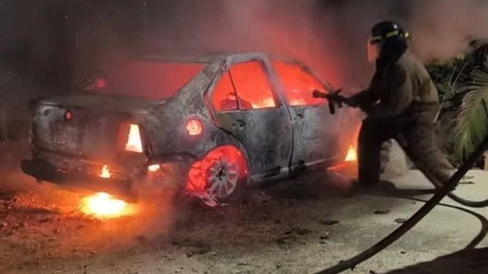 Noche violenta en Acapulco deja cuatro personas muertas, tres heridos y vehículos incendiados