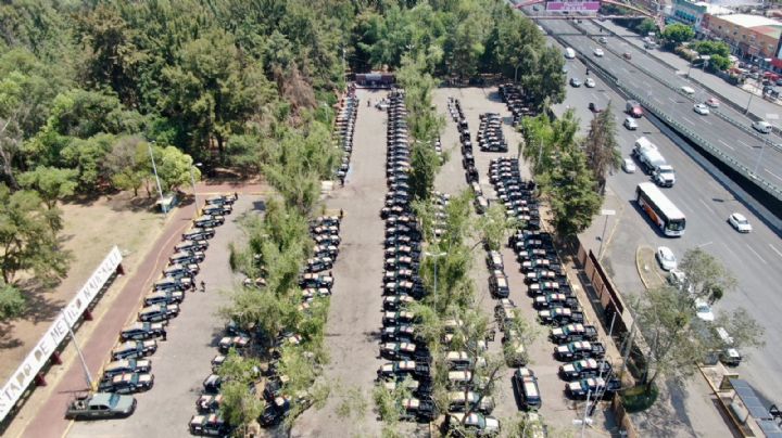 Naucalpan recibe 250 nuevas patrullas para tareas de vigilancia
