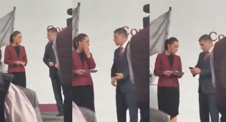 VIDEO: El momento en el que Sheinbaum se enterÃ³ del asesinato de la secretaria particular de Brugada