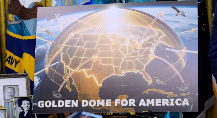 Trump anuncia la construcción del “Domo Dorado”, un sistema de defensa antimisiles