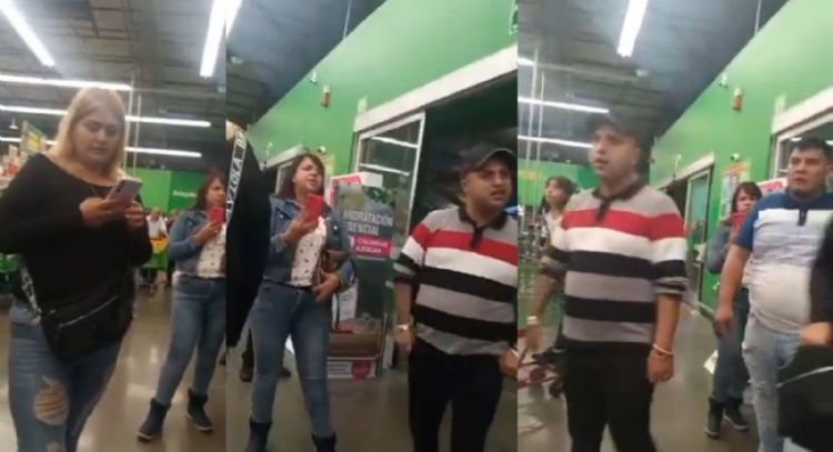 Presuntos farderos hieren a policÃ­a en Bodega AurrerÃ¡; otros casos similares se viralizan