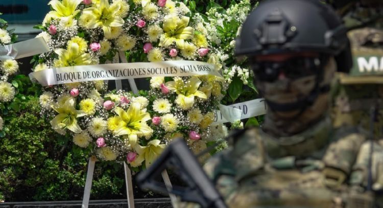 Sepultan a José Muñoz, asesor de Clara Brugada, en medio de un despliegue policiaco