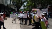 Foto ilustrativa de la nota titulada: Trabajadores del IFT protestan en el Senado para exigir garantías laborales (Video)