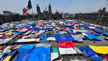 “Como una segunda pandemia”: comerciantes reportan pérdidas millonarias por plantón de la CNTE