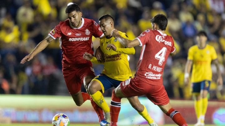 América se conforma con un 0-0 ante Toluca en ida de la final