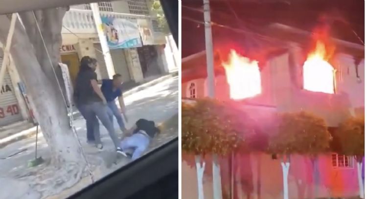 Golpiza a vendedor de frutas desata ira en TehuacÃ¡n; incendian casa, negocio y auto de agresores