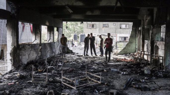 El Ejército de Israel ataca un almacén de medicinas en Gaza con un "robot bomba"