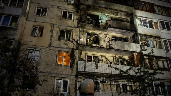 Kiev es blanco de ataque ruso con drones y misiles; se escuchan explosiones en la ciudad