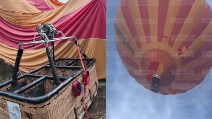 Globo aerostático se desploma en Teotihuacán: reportan 12 heridos (VIDEOS)