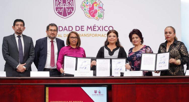 Brugada firma convenio con el IECM e INE para garantizar seguridad durante elecciÃ³n de juzgadores