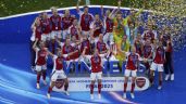 Foto ilustrativa de la nota titulada: Arsenal vence 1-0 al Barcelona y gana la UEFA Women's Champions League
