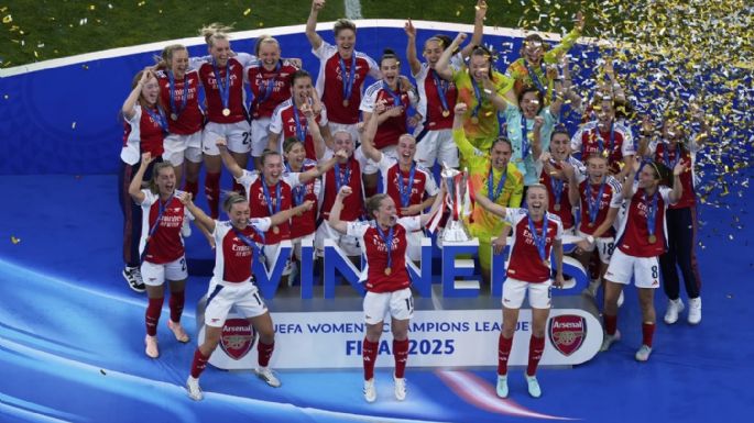 Arsenal vence 1-0 al Barcelona y gana la UEFA Women's Champions League