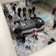 Un vehículo cae tres niveles al interior del centro comercial Plaza Lilas (Video)