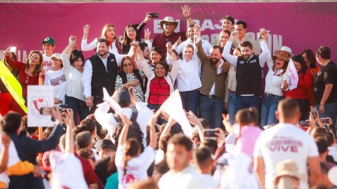 Ante crisis de imagen y protestas, Morena organiza verbena a favor de la gobernadora de BC