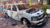 Foto ilustrativa de la nota titulada: Incendian camioneta de candidato de Morena a la alcaldía de Jilotepec frente a su casa de campaña