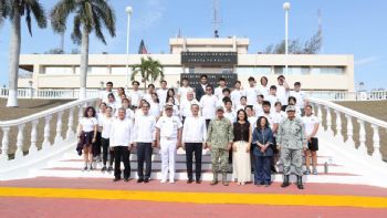 Reconoce Américo Villarreal respaldo de la SEMAR para la paz y el desarrollo de Tamaulipas