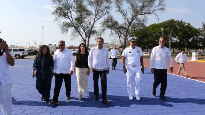 Reconoce Américo Villarreal respaldo de la SEMAR para la paz y el desarrollo de Tamaulipas