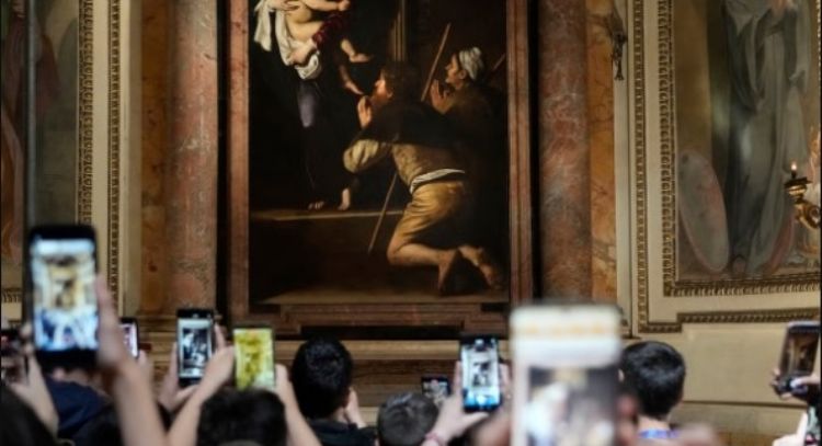 El arte de Caravaggio brilla en Roma y en iglesias de la orden del papa León XIV