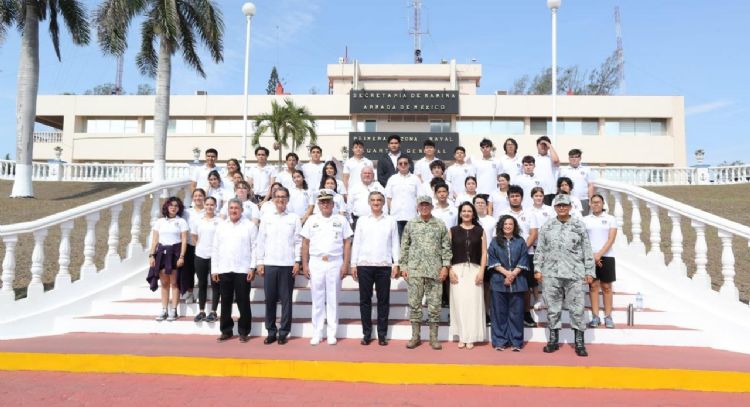 Reconoce Américo Villarreal respaldo de la SEMAR para la paz y el desarrollo de Tamaulipas