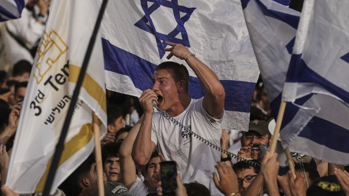 "Muerte a los árabes": Israelíes atacan a palestinos en Jerusalén durante conmemoración