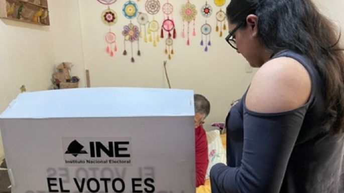 INE reporta 90% de participación del voto anticipado en la elección judicial