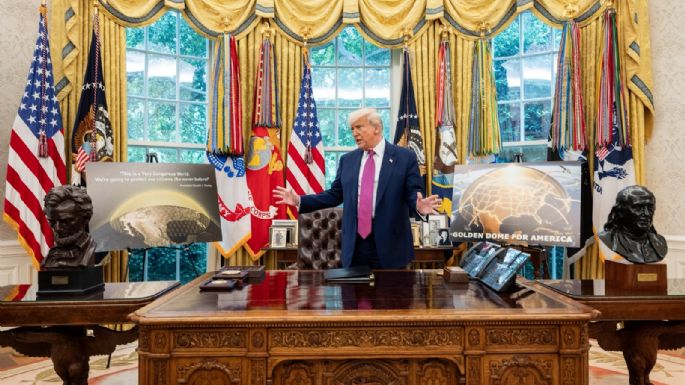 Trump ofrece a Canadá unirse “gratis” al “Domo Dorado” a cambio de ser el estado 51 de EU