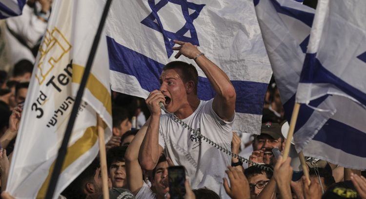"Muerte a los árabes": Israelíes atacan a palestinos en Jerusalén durante conmemoración