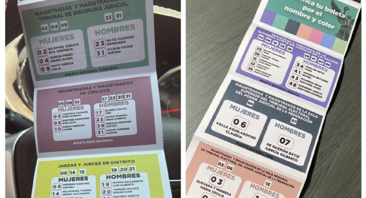 El INE ordena investigar el reparto de â€œacordeonesâ€ para la elecciÃ³n judicial