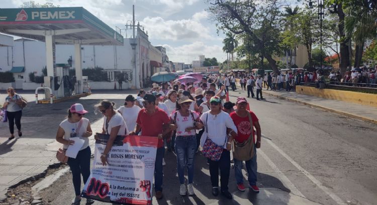 Intentan atropellar a docentes que protestaban por mejores condiciones laborales en YucatÃ¡n (Videos)