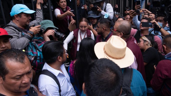 Manifestantes de la CNTE colapsan Reforma y Circuito Interior