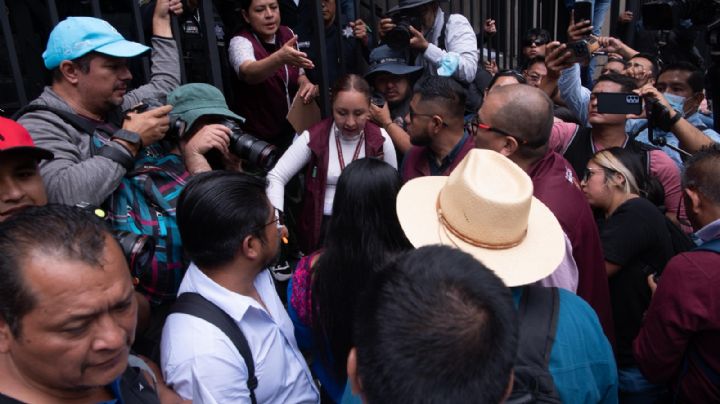Manifestantes de la CNTE colapsan Reforma y Circuito Interior