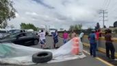 Foto ilustrativa de la nota titulada: Habitantes de San Miguel Xoxtla bloquean la autopista México-Puebla (Video)