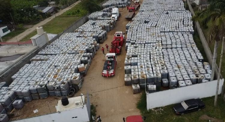 Decomiso histÃ³rico: hallan mÃ¡s de 3 millones de litros de huachicol en Tabasco (Video)
