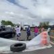 Habitantes de San Miguel Xoxtla bloquean la autopista México-Puebla (Video)