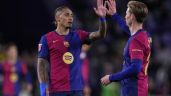 Foto ilustrativa de la nota titulada: Barcelona vence 2-1 al Valladolid en LaLiga y sigue como líder