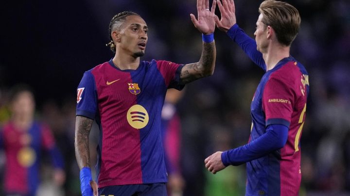 Barcelona vence 2-1 al Valladolid en LaLiga y sigue como líder