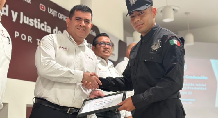 Culminan su capacitación 44 cadetes en el curso de formación inicial de la USJT
